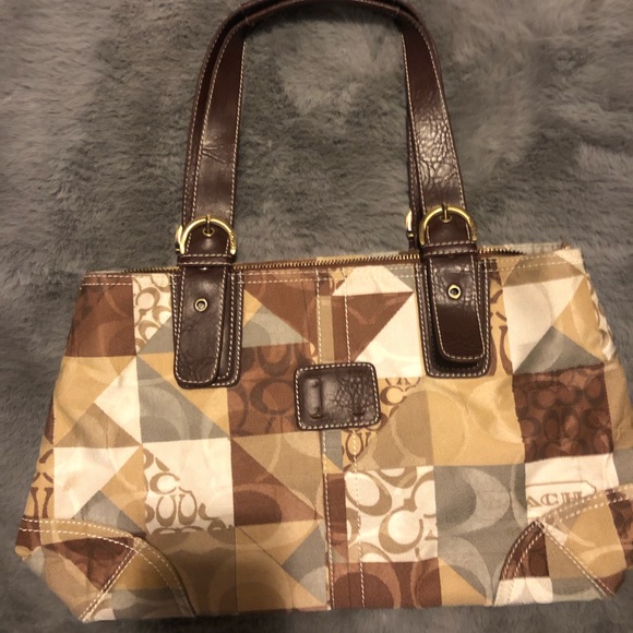 Vintage Coach Tote - Picture 1 of 4